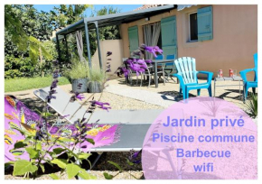 Le Mazet Camarguais # Jardin privé # Piscine commune